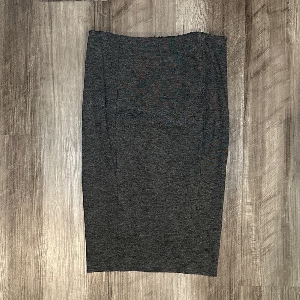 CAbi Charcoal Pencil Skirt - 4